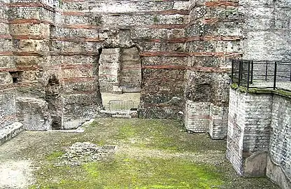 The Caldarium, or hot baths, of Cluny