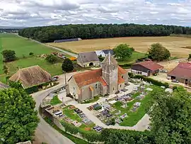 The church in They-en-Sorans