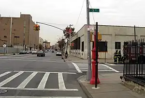 Looking north from 3rd Street in Gowanus