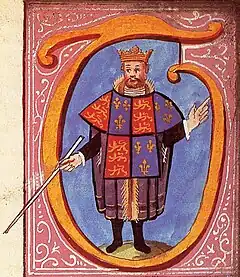 A herald wearing a tabard