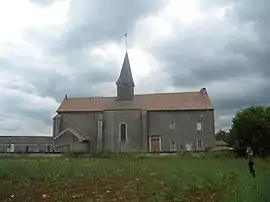 The church in Thomirey