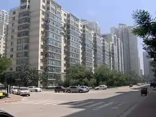 Taipingzhuang Central Second Street in Tiantongyuan, 2008