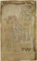 F. 12r, Arrest of Christ