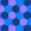 Truncated hexagonal tiling (ignoring colors: p6m)