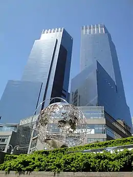 The Deutsche Bank Center, which replaced the New York Coliseum, while it was still known as the Time Warner Center