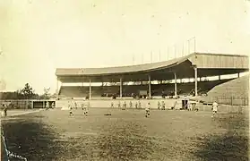 Interior of the original Tinker Field