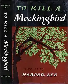 Cover of the book showing title in white letters against a black background in a banner above a painting of a portion of a tree against a red background