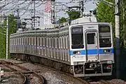 10030 series 6-car set 11631 in new colour scheme and Urban Park Line branding in April 2021