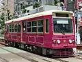 Maroon-liveried 7707 in May 2017