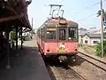 DeHa 1002 in original Choshi Dentetsu livery in May 2005