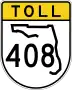 State Road 408 marker