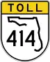 State Road 414 marker