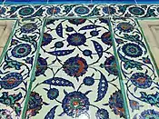 TIles in the Mausoleum of Suleiman, Istanbul (1566)