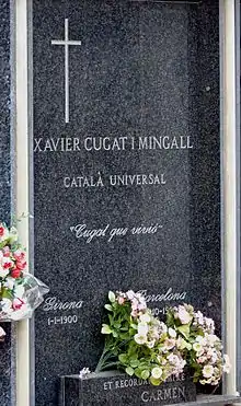 Cugat's tomb