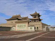 Tongxin Great Mosque, one of the oldest mosques in Ningxia and a famous cultural relic among the locals.