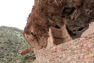 Tonto National Monument, AZ, looking west