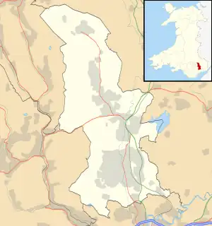 Griffithstown is located in Torfaen