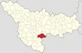 Location in Timiș County