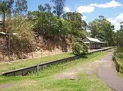 Station seen from exterior