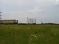 Looking north from Tottenham Marshes towards Edmonton