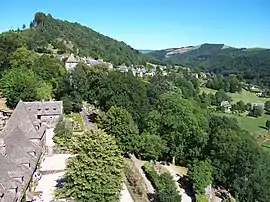 Tournemire seen from the Château d'Anjony