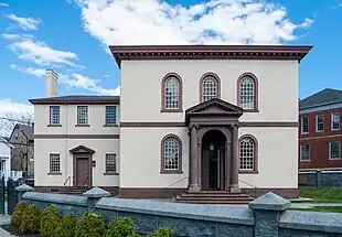 Image 51Touro Synagogue in Newport is the oldest existing synagogue building in the United States. (from Rhode Island)