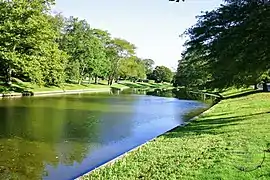 Town Pond from the west