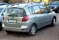 Corolla Verso (Germany; rear view)