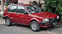 Facelift Toyota Starlet 1.3 SE 5-door (EP71, Indonesia)