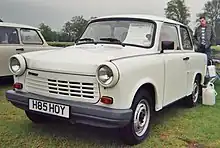 The short-lived Trabant 1.1 with VW Polo four-stroke engine.