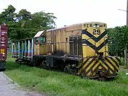 Image 40The railroad transportation suffered a lot of economic issues and disadvantages during the 2000s, it was not until 2010 passenger trains where reactivated. (from History of Honduras)