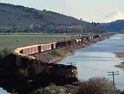 Train passing by Algoma