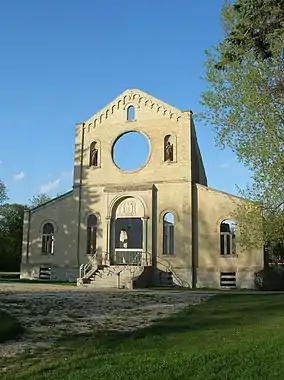 Ruins of the trappist monastery