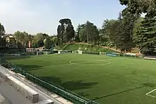 Trastevere stadium is the home field of the JCU Gladiators