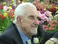 Jiří Traxler celebrates 95th birthday, Edmonton, Canada, 10 March 2007.