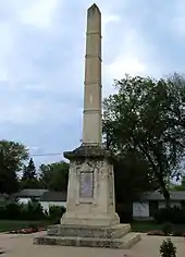 Monument to Treaty 4 signing