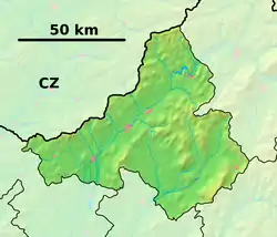 Mojtín is located in Trenčín Region