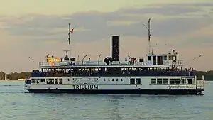 Trillium ferry in Toronto Harbour