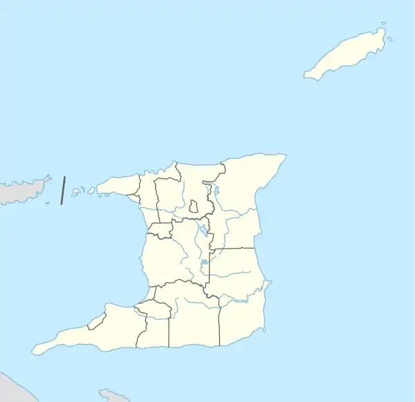 2014–15 TT Pro League is located in Trinidad and Tobago