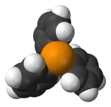 Space-filling structure of PPh3