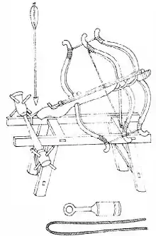 Triple bed crossbow