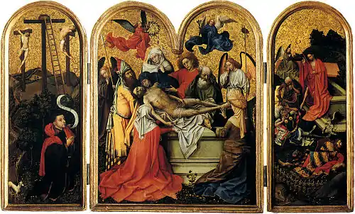 Robert Campin, Seilern Triptych, c. 1425