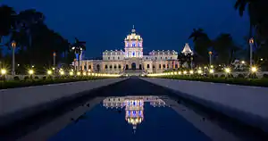 Ujjayanta Palace, which houses the Tripura State Museum. Tripura became a state on 21 January 1972.