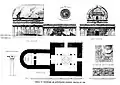 Plan and elevation of the Trivikrama Temple.