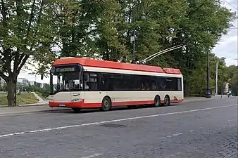 Solaris Trollino 15 1st generation in Vilnius