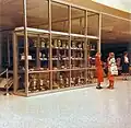 Trophy cabinet at the Hall of Fame Museum