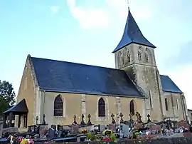 The church in Trouville