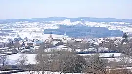 A general view of La Chapelle-du-Mont-de-France