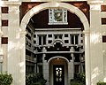 Main entry courtyard of the Tudor Arms