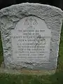 The Gravity Research Foundation monument at Tufts University